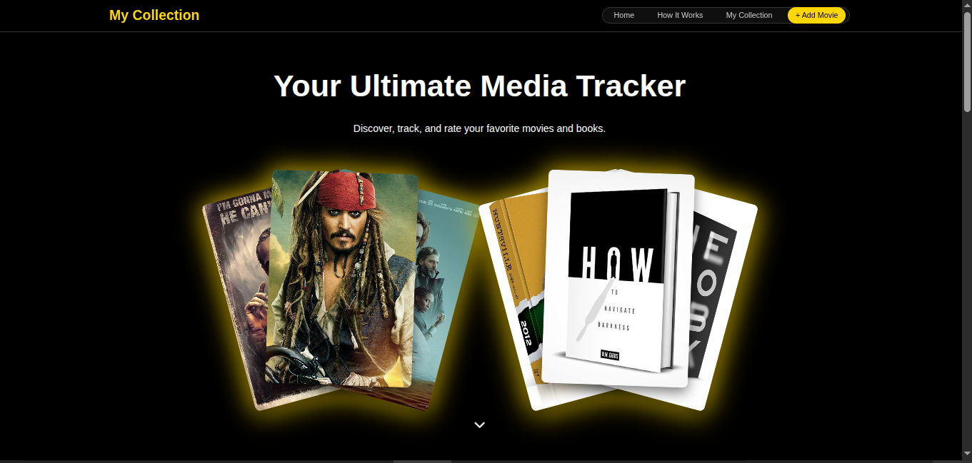 Movie and Book Tracker
